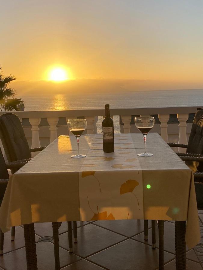 Ocean Pearl, Luxurioeses Haus, Meerblick, Grosse Sonnenterrasse, Teneriffa Sued, Los Gigantes, 600M Zum Strand, 200M Zum Ort, Ruhig Acantilado de los Gigantes Exterior foto