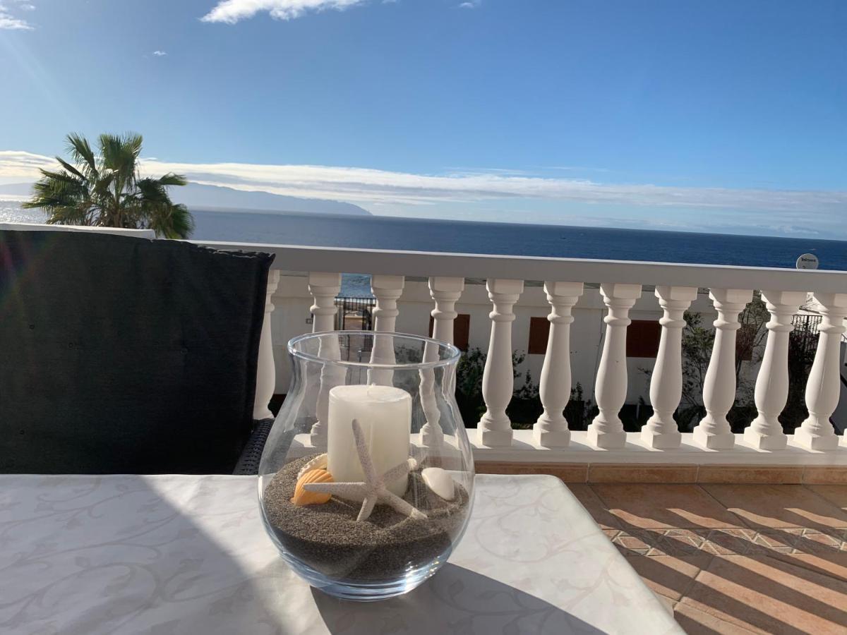 Ocean Pearl, Luxurioeses Haus, Meerblick, Grosse Sonnenterrasse, Teneriffa Sued, Los Gigantes, 600M Zum Strand, 200M Zum Ort, Ruhig Acantilado de los Gigantes Exterior foto
