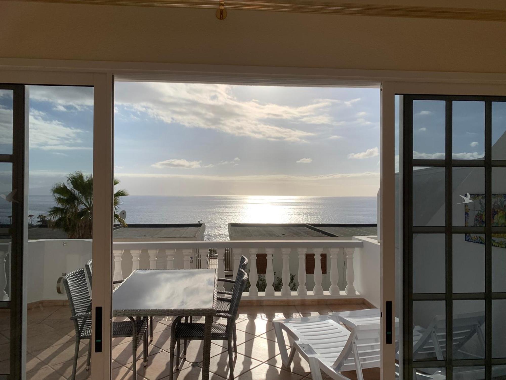 Ocean Pearl, Luxurioeses Haus, Meerblick, Grosse Sonnenterrasse, Teneriffa Sued, Los Gigantes, 600M Zum Strand, 200M Zum Ort, Ruhig Acantilado de los Gigantes Exterior foto